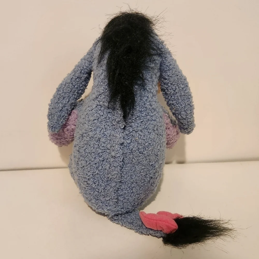 10” Vintage Mattel Disney Eeyore Winnie the Pooh Plush Nonfunctional Voice Box